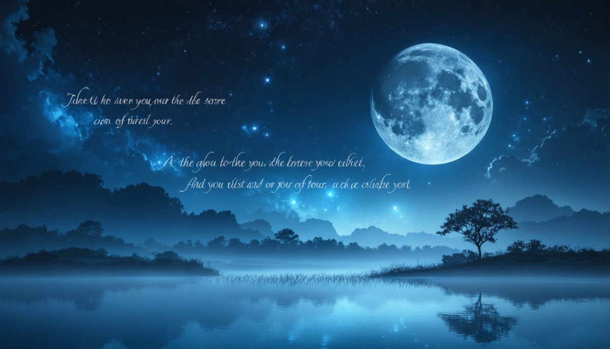 découvrez la beauté mystérieuse de la lune à travers la poésie, explorez ses énigmes fascinantes et plongez dans ses significations spirituelles profondes.