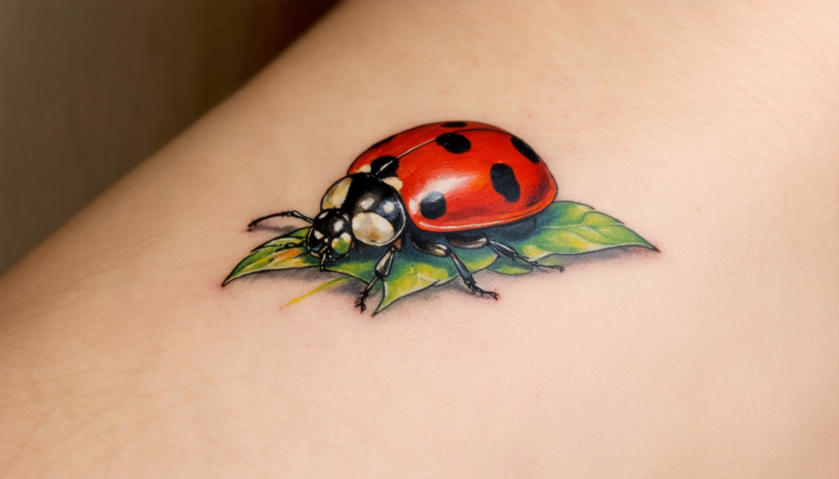 découvrez le tatouage de coccinelle, un symbole de porte-bonheur et de protection, parfait pour allier esthétique et sens profond sur votre peau.