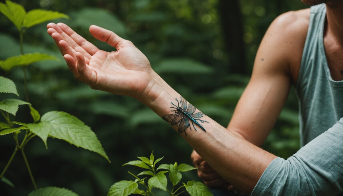 Tatouage de libellule : découvrez sa profonde signification spirituelle