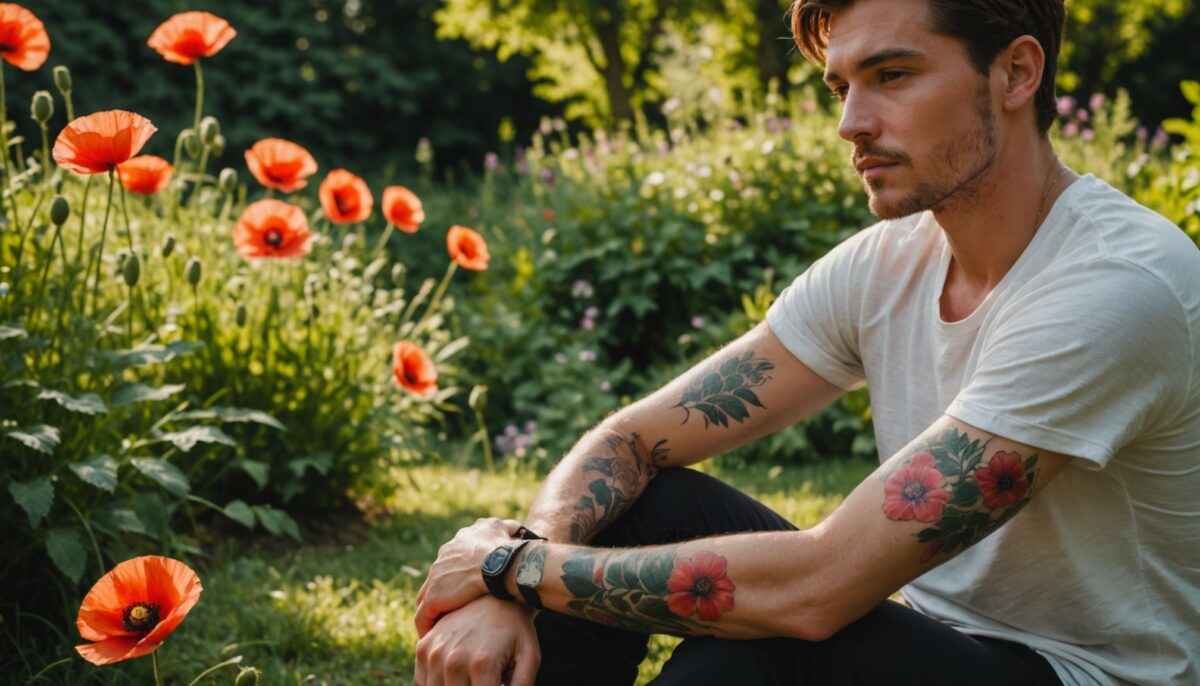 Tatouage de coquelicot : un symbole puissant aux origines insoupçonnées